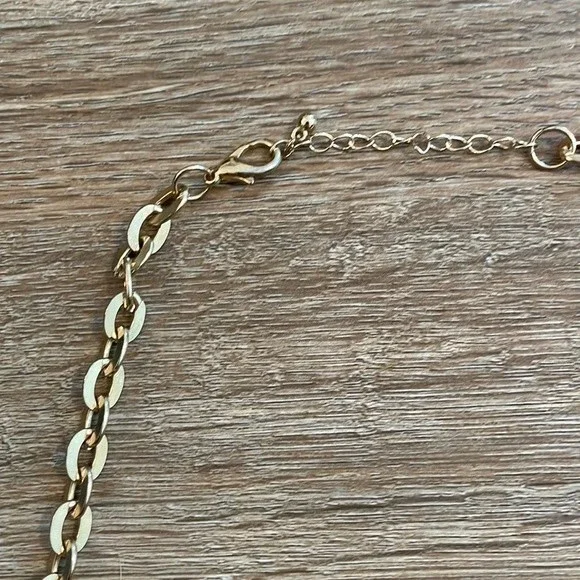 Express Gold Chain Reversible Necklace - Black & Textured - Picture 3 of 8